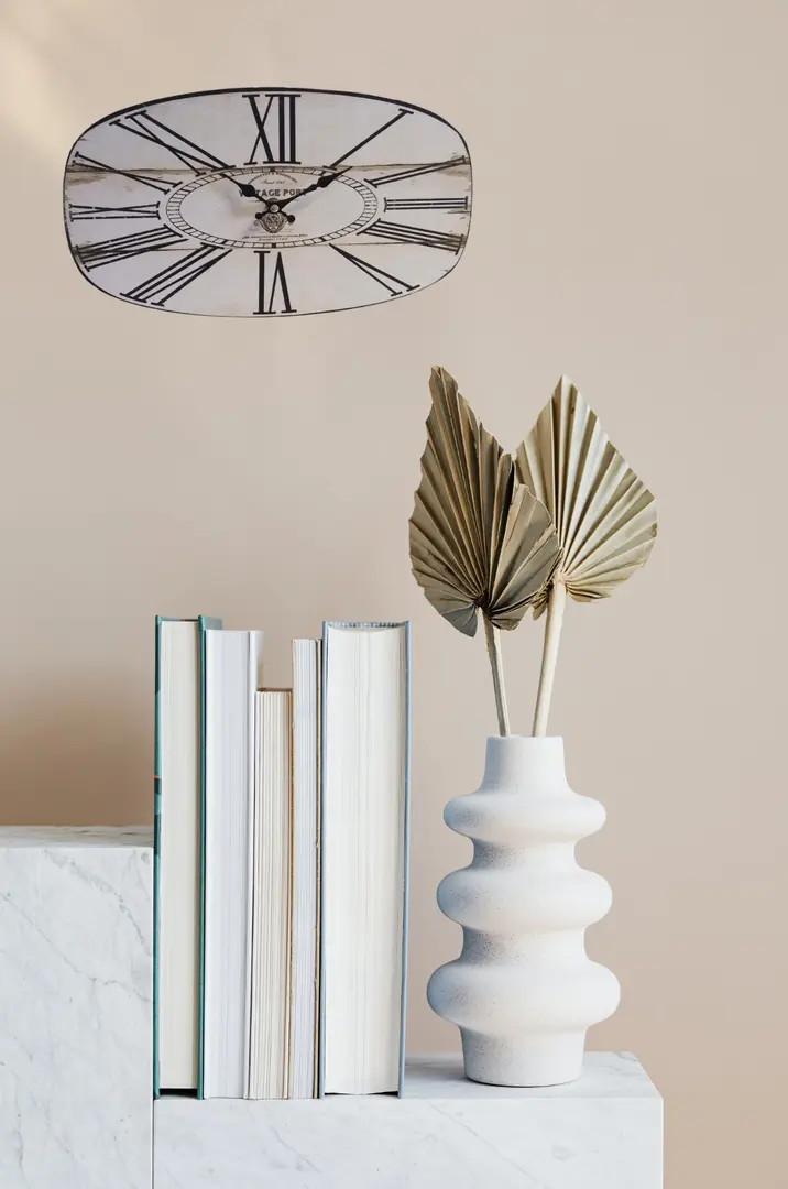 Ceas de perete Studio Casa ST230 (Beige/Black)