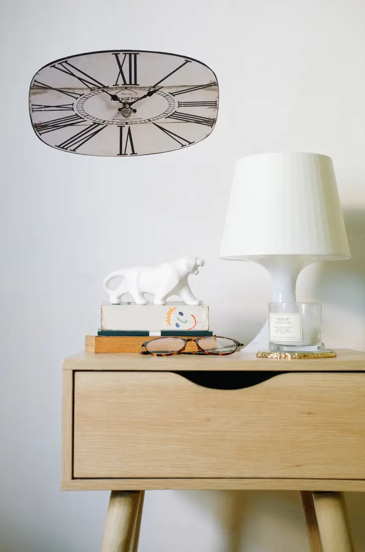 Ceas de perete Studio Casa ST230 (Beige/Black)