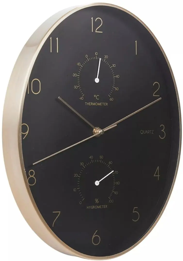 Часы настенные Versa 50955 (Black/Gold)