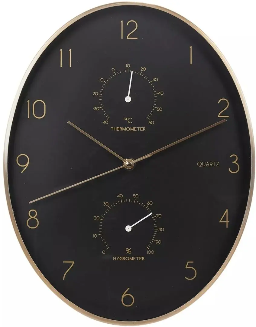 Часы настенные Versa 50955 (Black/Gold)