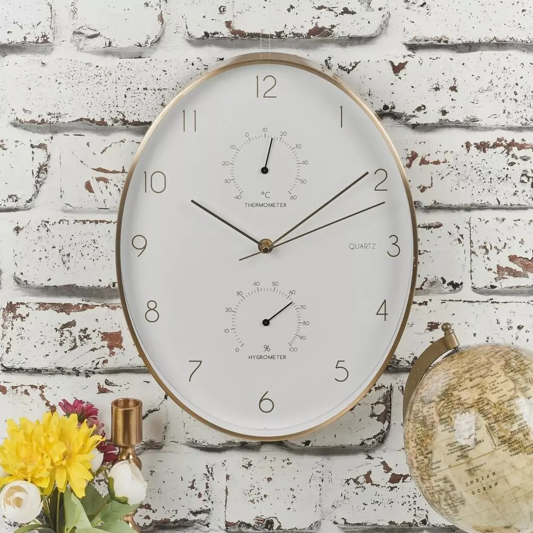 Часы настенные Versa 50956 (White/Gold)