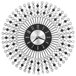 Ceas de perete VidaXL 283859 (Black)