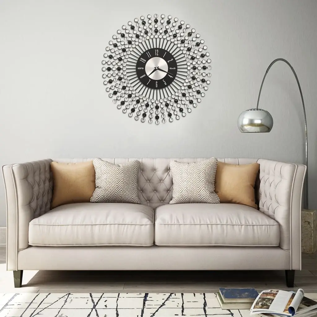 Часы настенные VidaXL 283859 (Black)