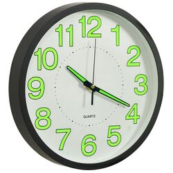 Ceas de perete VidaXL 325166 (Black) Thumb