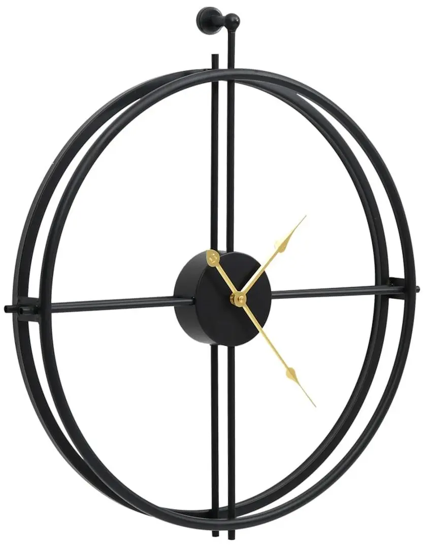 Ceas de perete VidaXL 325171 (Black)