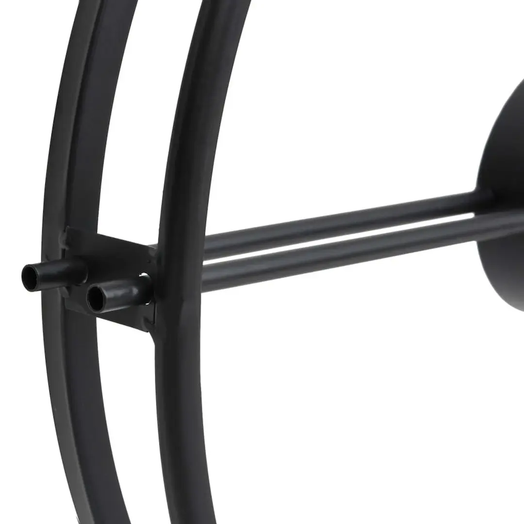 Ceas de perete VidaXL 325171 (Black)