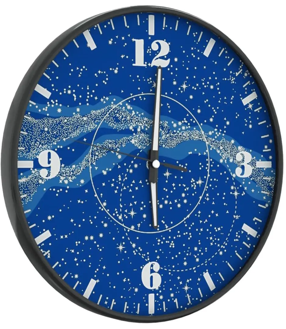 Ceas de perete VidaXL 4008409 (Blue)