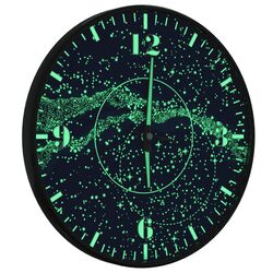 Ceas de perete VidaXL 4008409 (Blue) Thumb