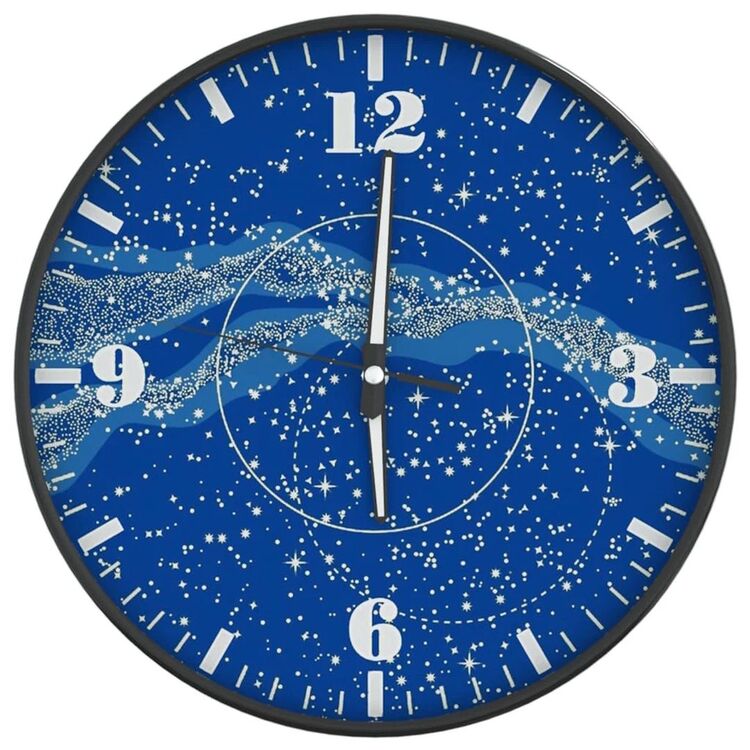 Ceas de perete VidaXL 4008409 (Blue)