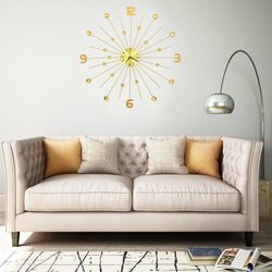 Ceas de perete VidaXL 50635 (Gold) Thumb