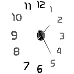 Ceas de perete VidaXL 50639 (Black) Thumb