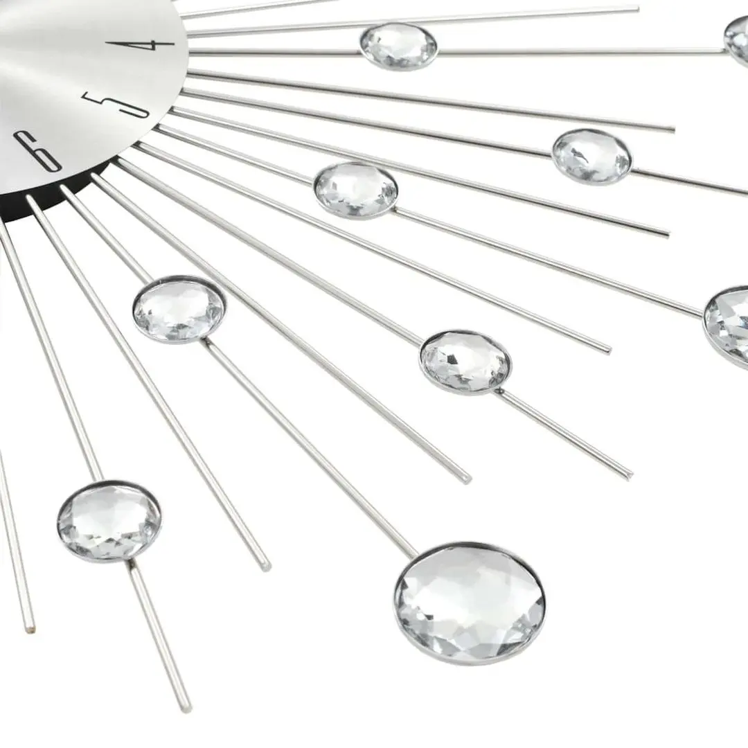 Ceas de perete VidaXL 50642 (Silver)