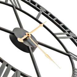 Часы настенные VidaXL 50645 (Black) Thumb