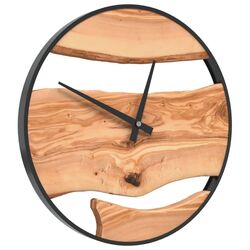 Ceas de perete VidaXL 4008396 (Dark Brown) Thumb