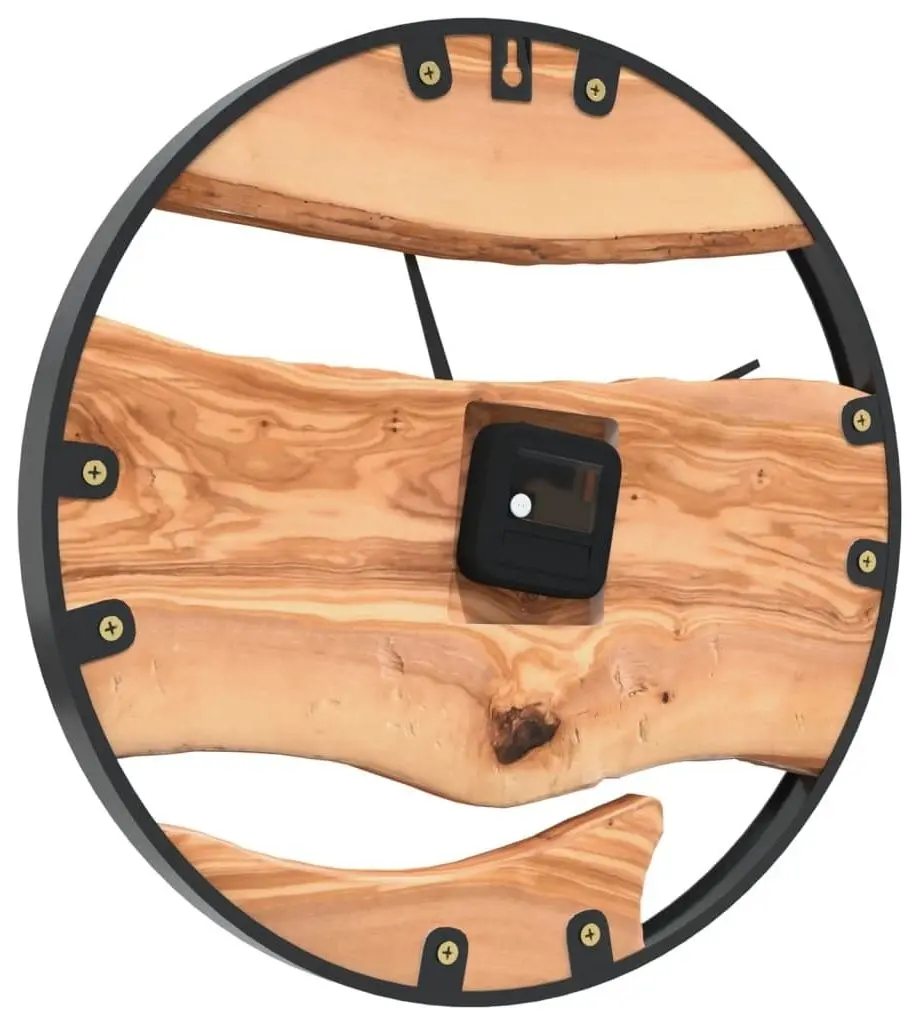 Ceas de perete VidaXL 4008396 (Dark Brown)