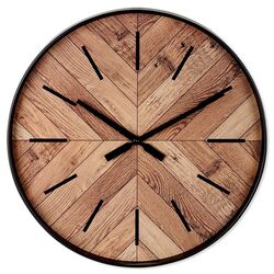 Ceas de perete H&S 8721037036955 (Wood/Black)