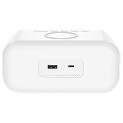 Будильник с беспроводной зарядкой Wiwu Wi-W015 (White) Thumb
