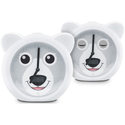 Будильник Zazu Bobby the bear (White/Grey) Thumb