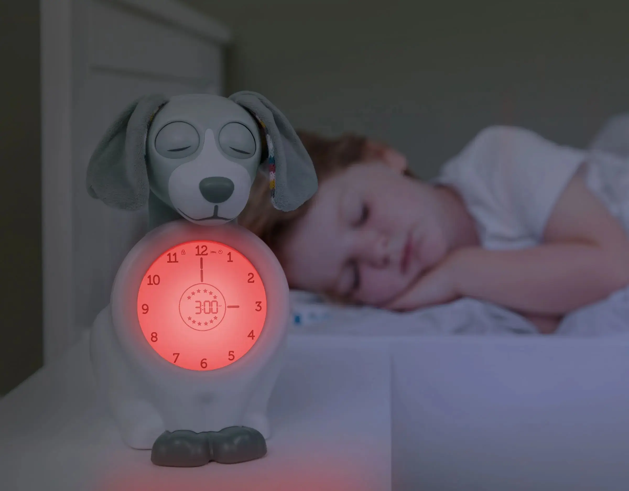 Ceas cu alarma Zazu Davy the dog ZA-DAVY-01 (Taupe) - 6
