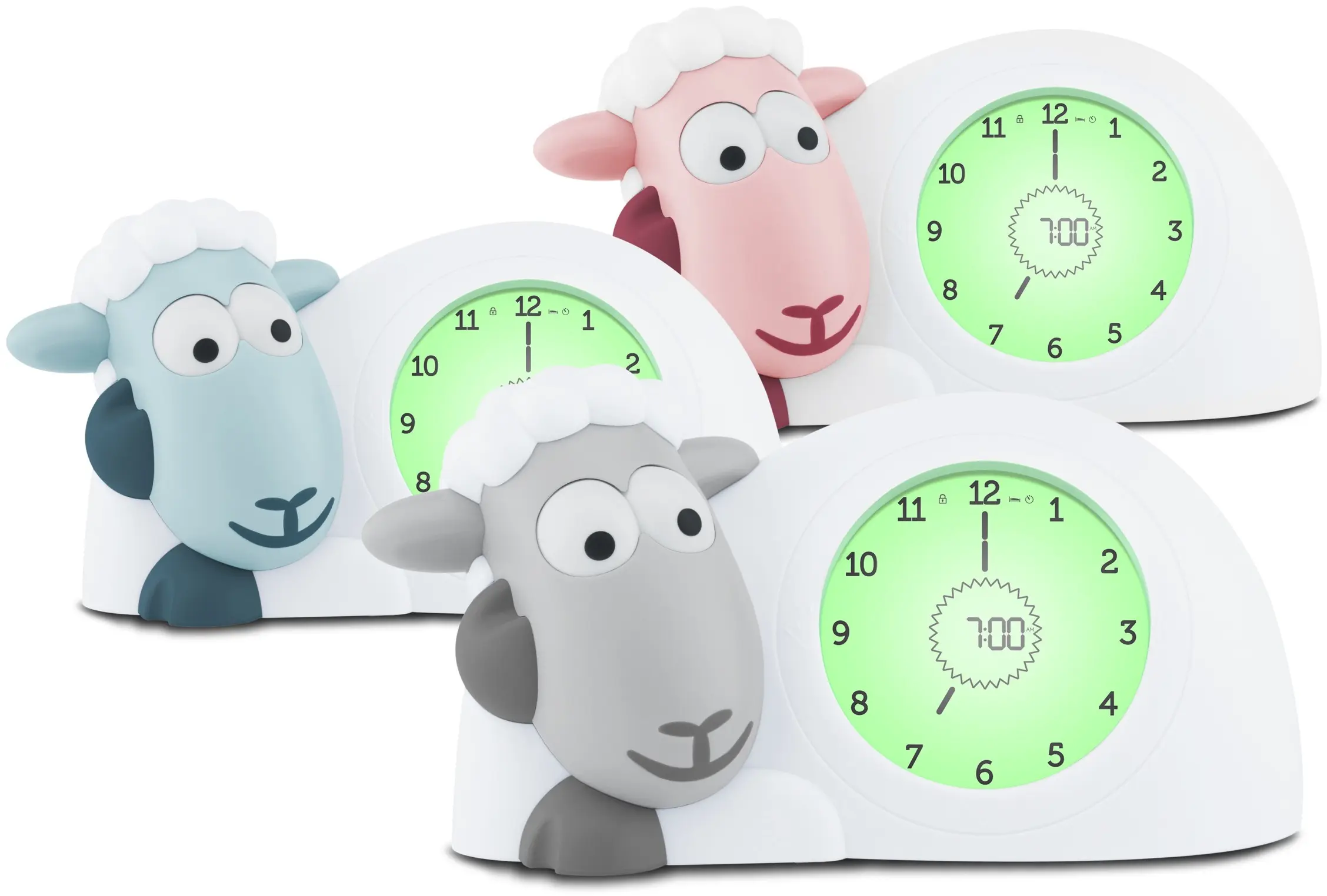 Будильник Zazu Sam the sheep ZA-SAM-01 (Grey) - 4