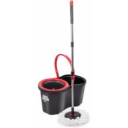 Set mop + galeata Dirt Devil Mop System with Wringer (Black/Red)