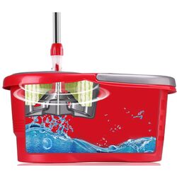 Galeata cu mop rotativ Green Blue GB800 (Red/Gray) Thumb