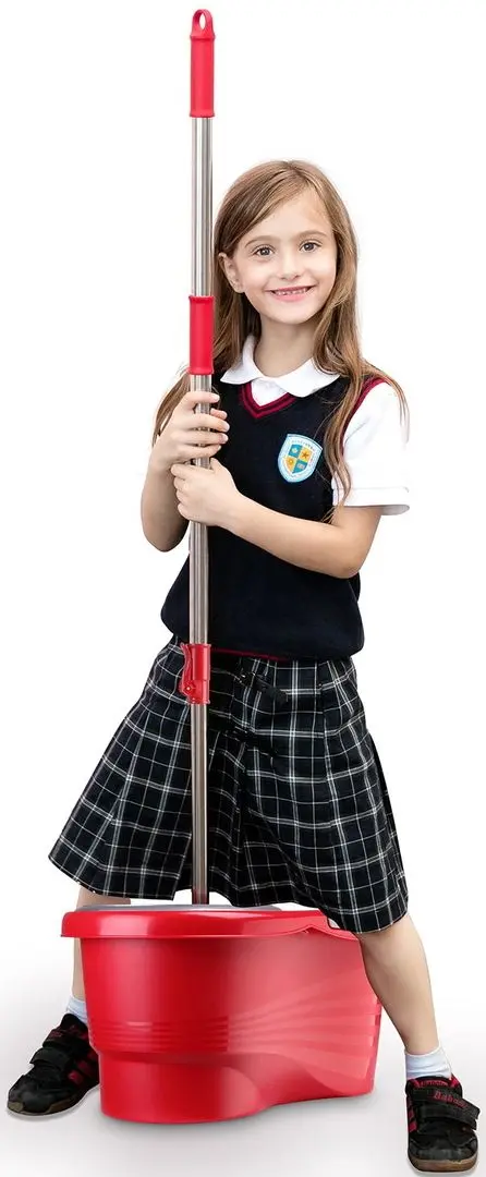 Galeata cu mop rotativ Green Blue GB800 (Red/Gray) - 9