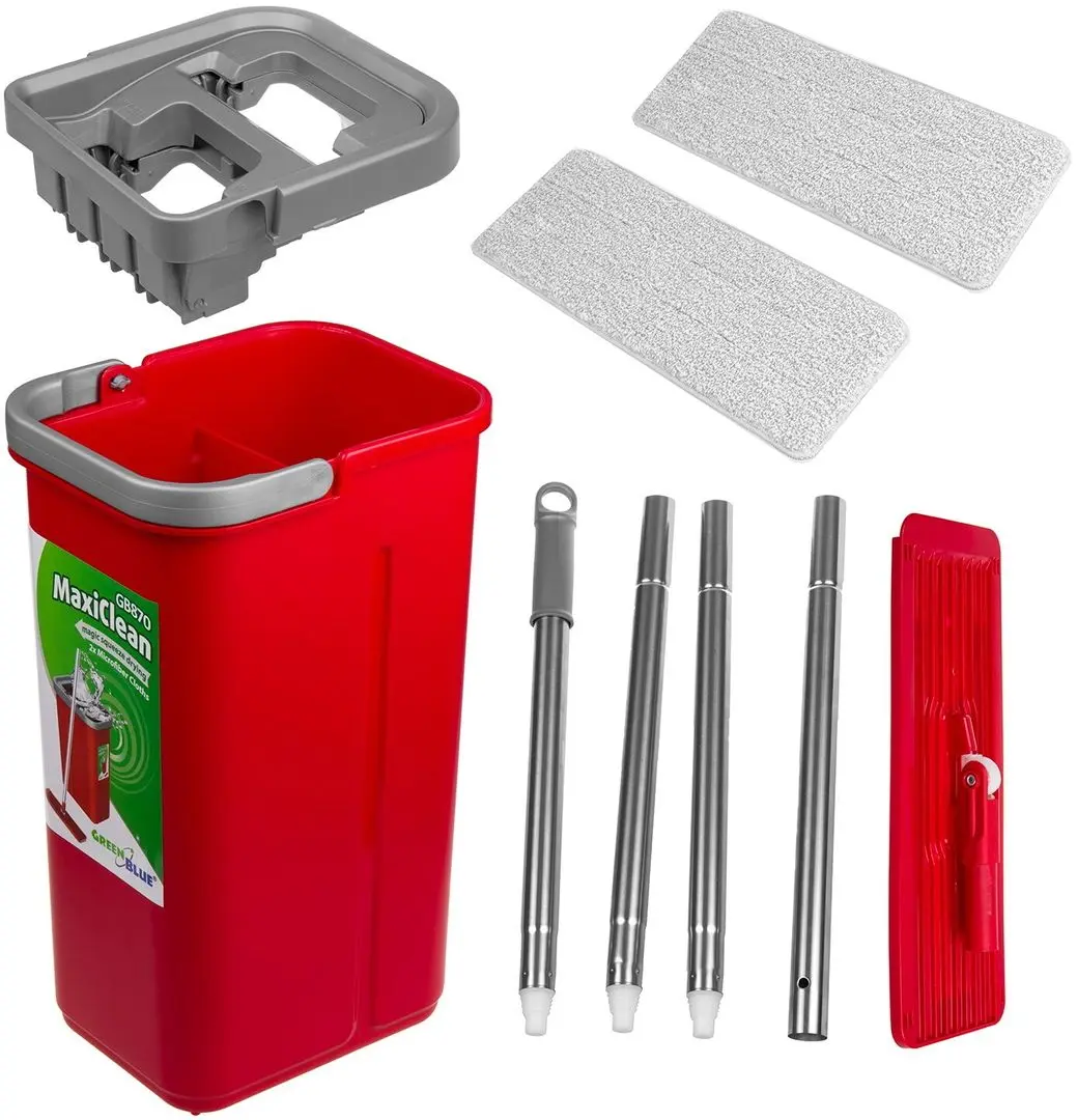 Набор для уборки GreenBlue XXL GB870 (Red/Gray)