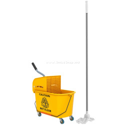 Set de curatat Homcom 720-027V00YL (Yellow)