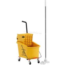 Set de curatat Homcom 720-029V00YL (Yellow)