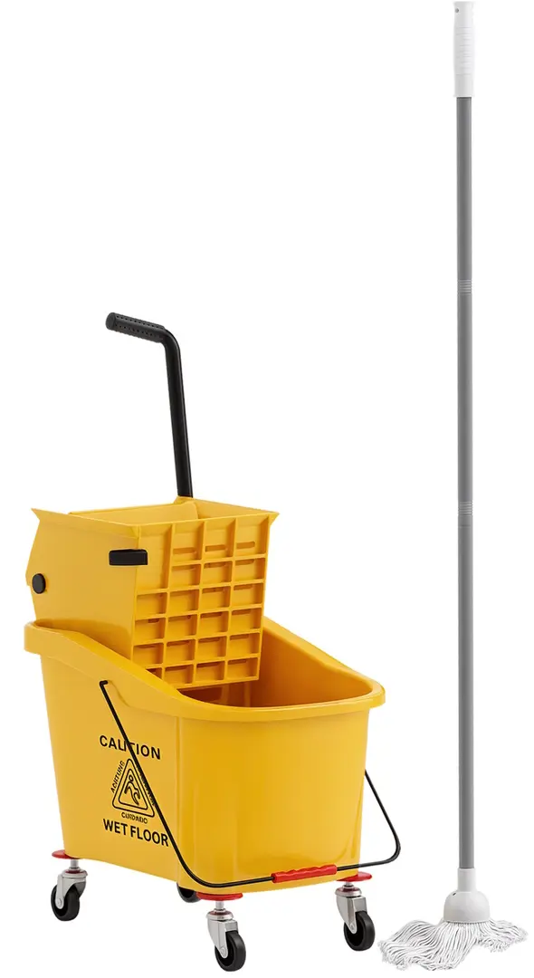 Set de curatat Homcom 720-029V00YL (Yellow)