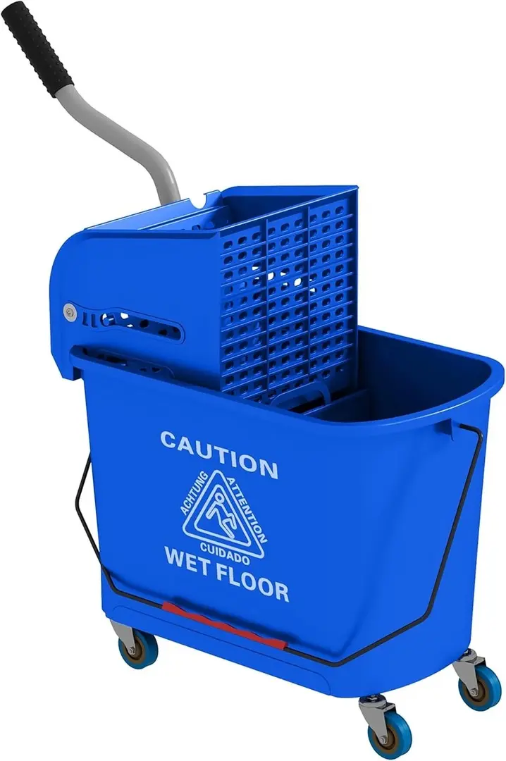 Тележка для уборки Homcom 720-002V00BU (Blue)