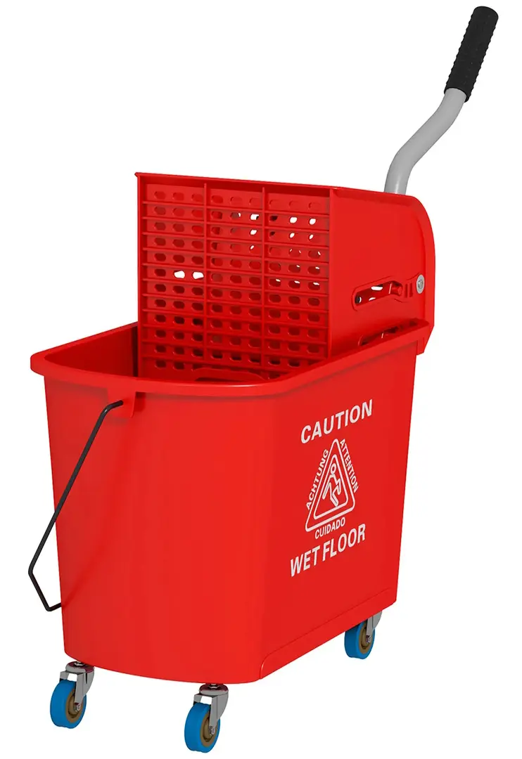 Carucior pentru curatenie Homcom 720-002V00RD (Red)