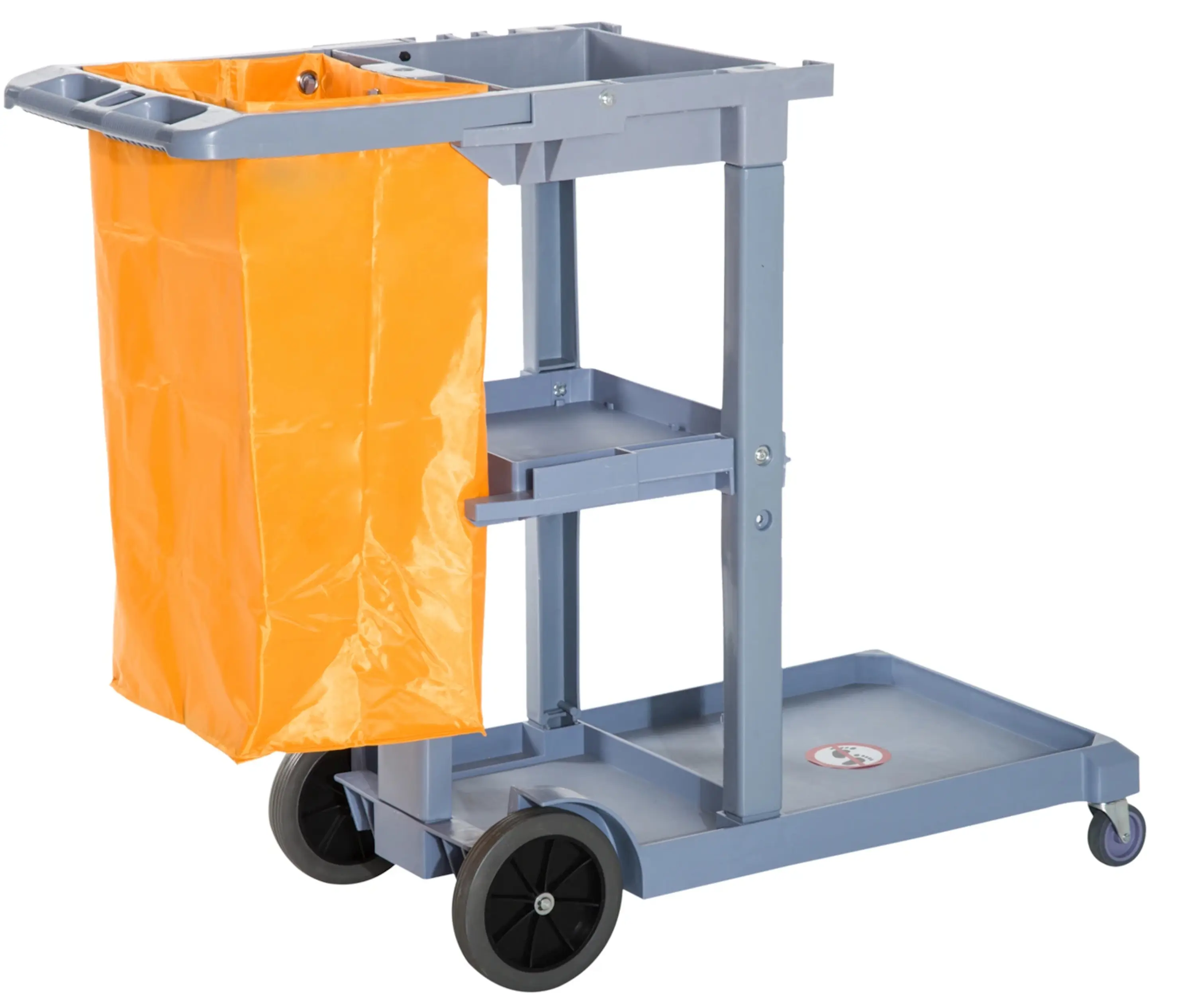 Carucior pentru curatenie Homcom 720-004 (Orange/Grey) - 2