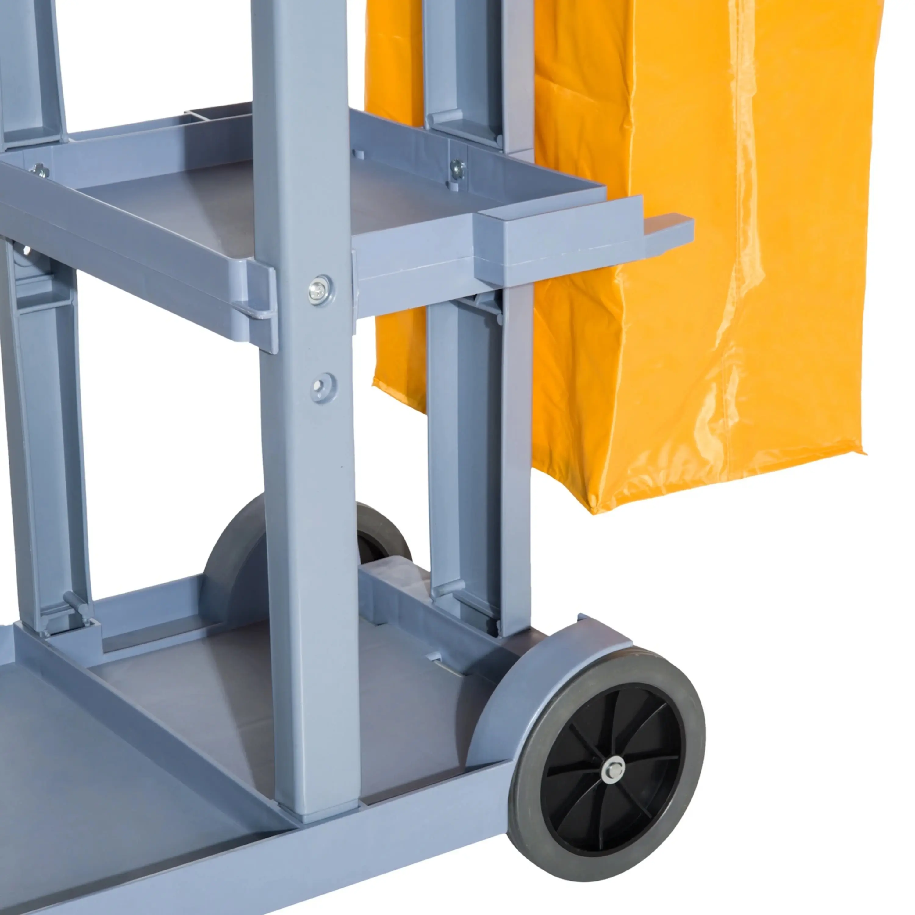 Carucior pentru curatenie Homcom 720-004 (Orange/Grey) - 3