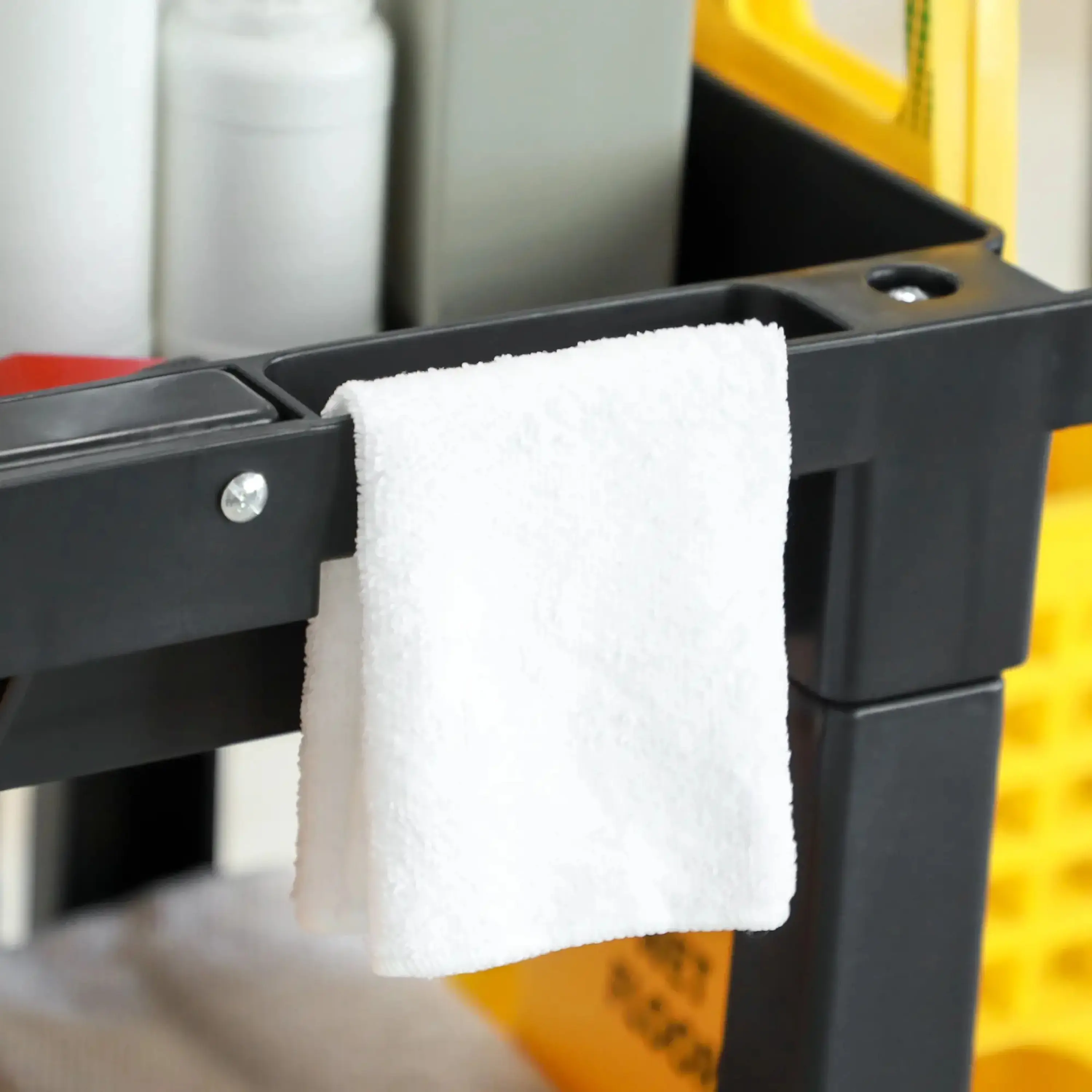 Carucior pentru curatenie Homcom 720-004V00BK (Black) - 2