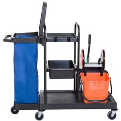 Тележка для уборки Homcom 720-008 (Blue) Thumb