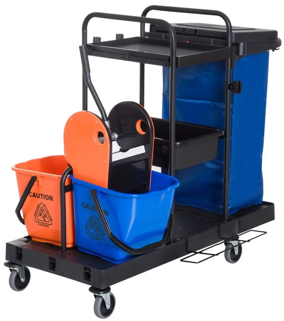 Тележка для уборки Homcom 720-008 (Blue)