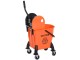 Carucior pentru curatenie Homcom 720-011 (Orange)