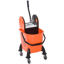 Carucior pentru curatenie Homcom 720-011 (Orange)