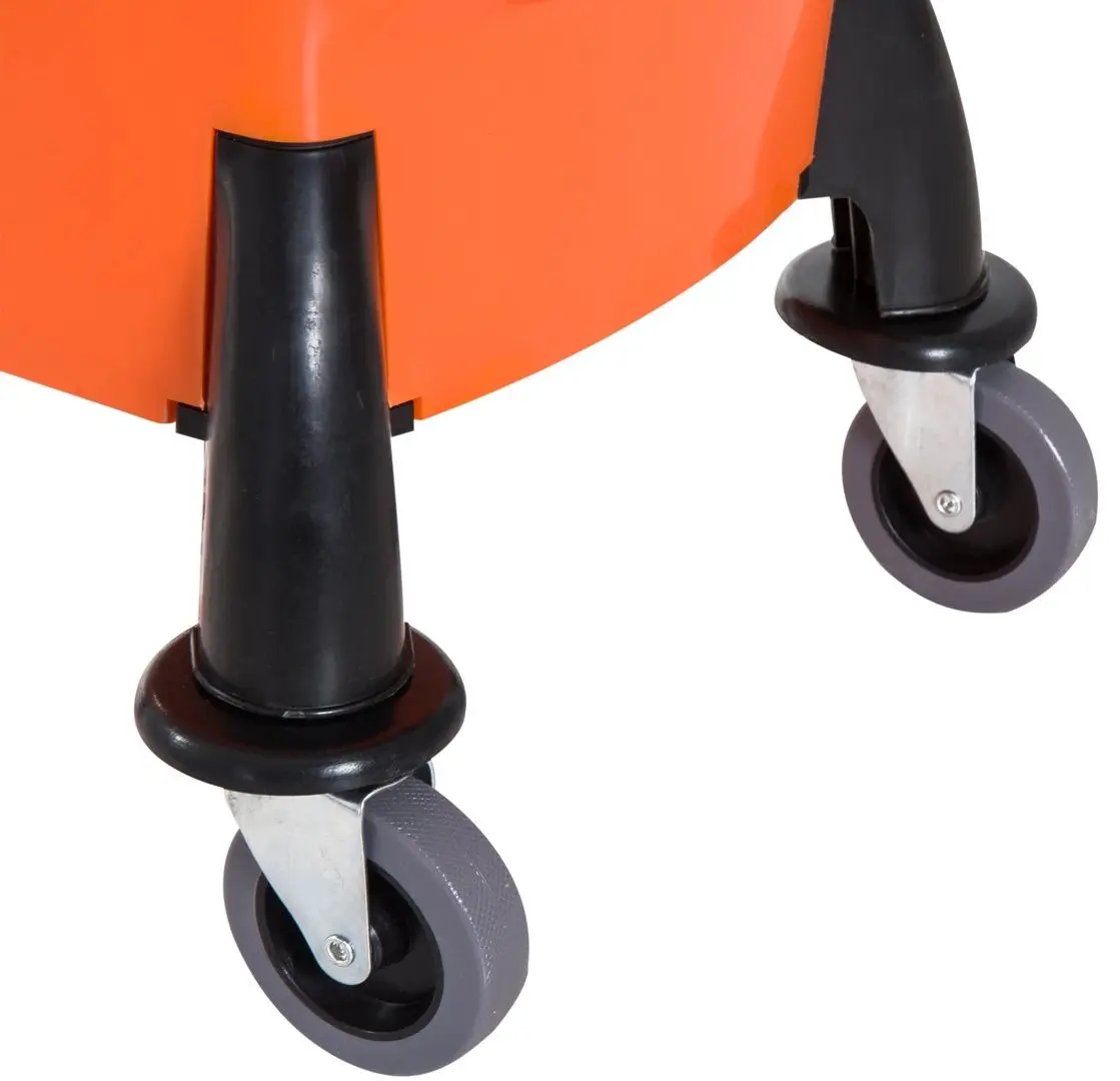 Carucior pentru curatenie Homcom 720-011 (Orange)