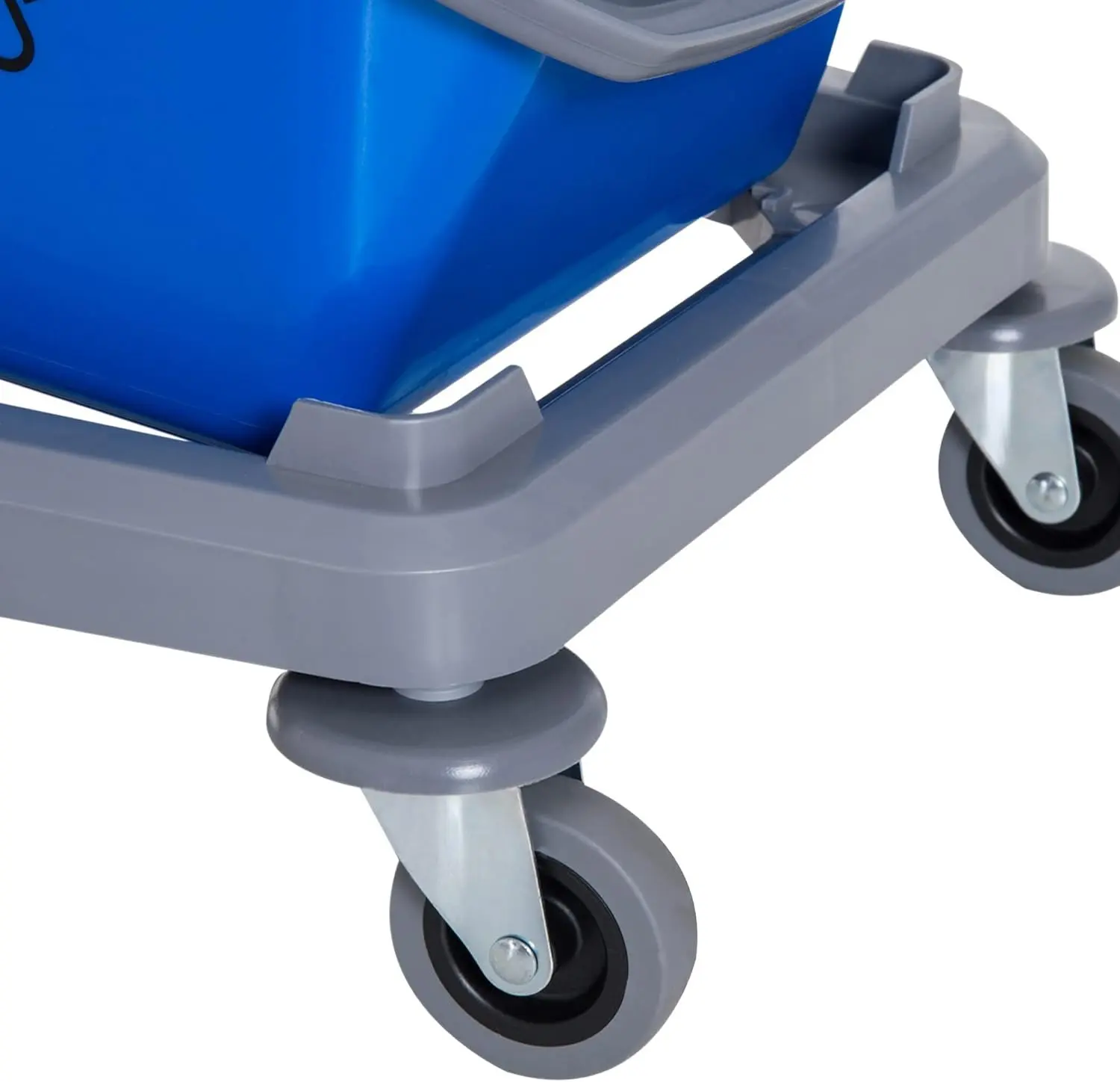 Carucior pentru curatenie Homcom 720-012 (Blue/Red) - 2
