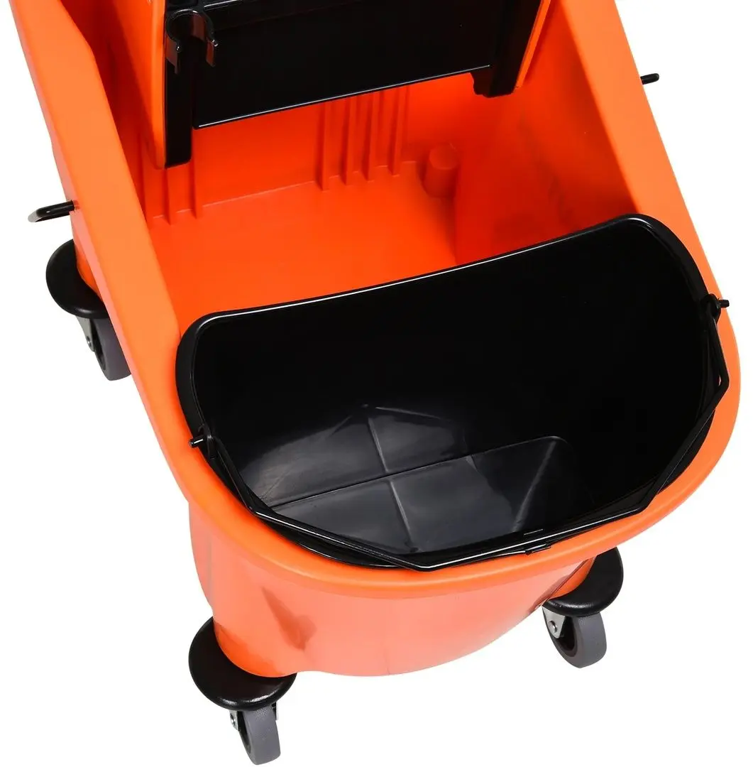 Тележка для уборки Homcom 720-015OG (Orange/Black)
