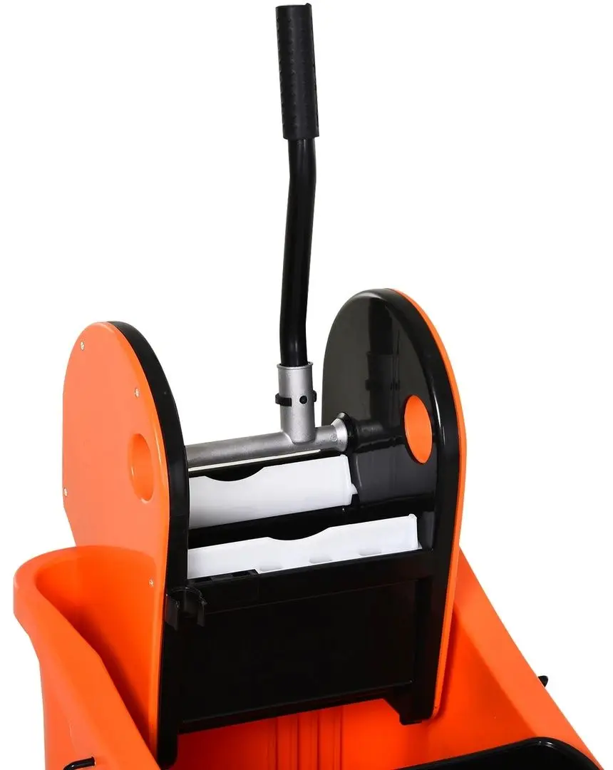Тележка для уборки Homcom 720-015OG (Orange/Black)