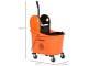 Carucior pentru curatenie Homcom 720-015OG (Orange/Black)