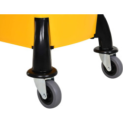 Carucior pentru curatenie Homcom 720-017 (Yellow) Thumb
