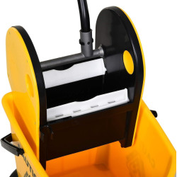 Carucior pentru curatenie Homcom 720-017 (Yellow) Thumb