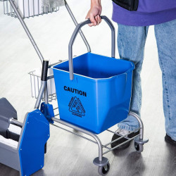 Carucior pentru curatenie Homcom 720-018 (Blue) Thumb