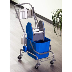 Carucior pentru curatenie Homcom 720-018 (Blue) Thumb