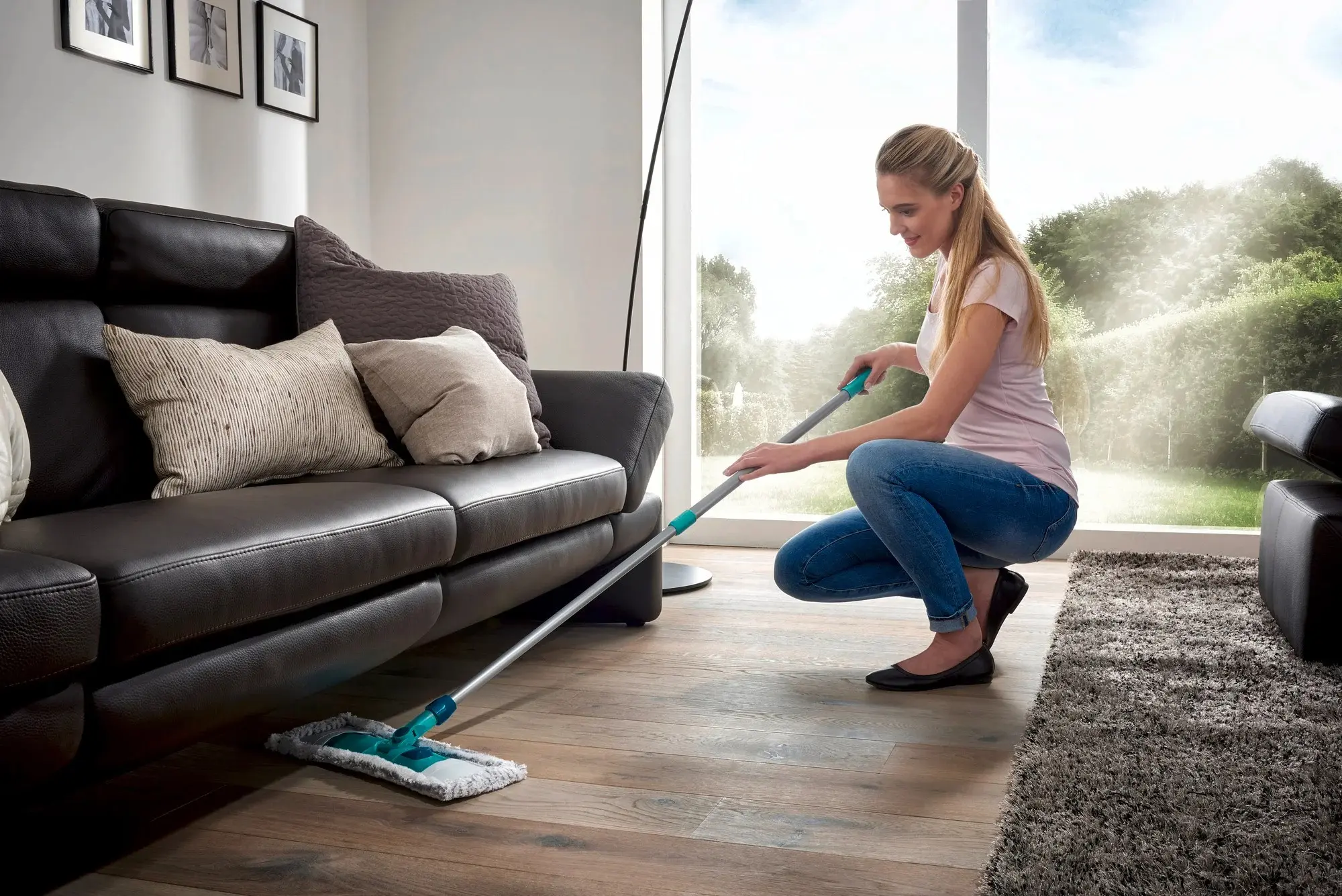 Швабра Leifheit Classic (Silver/Blue)